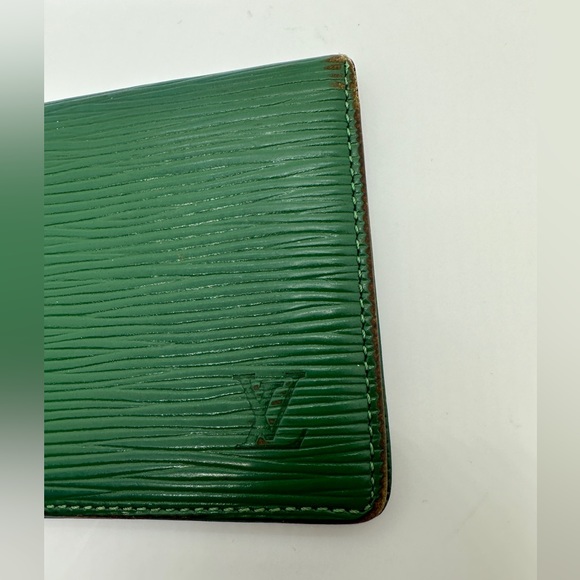LV green epi card holder wallet - Picture 5 of 9